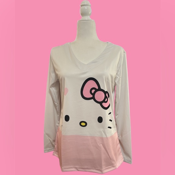 Hello Kitty Tops - Hello Kitty Long Sleeve Top